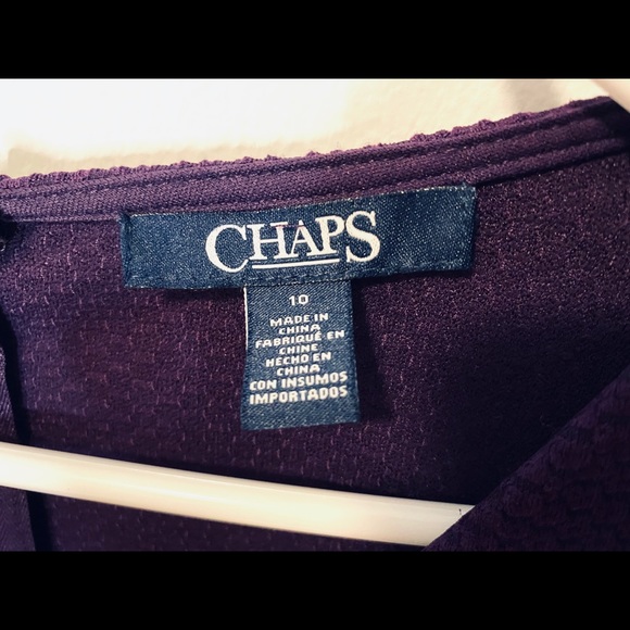 CHAPS 3/4 Sleeve Dress - Picture 3 of 5